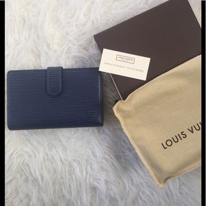 Authentic Louis Vuitton Epi leather wallet